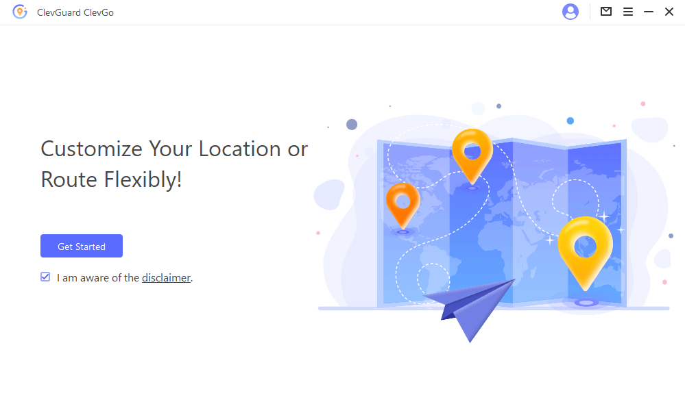 ClevGo guide-fake google maps location