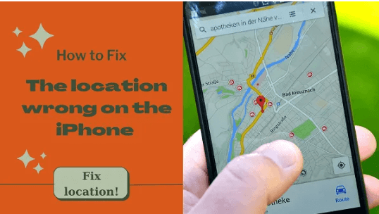 fix location on iphone