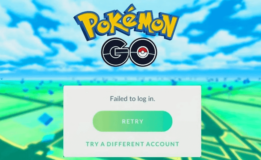 Pokemon Go can't log in