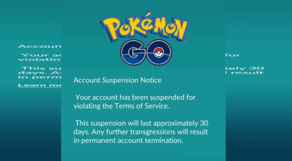 pokemon go soft ban/