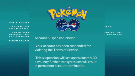 pokemon go soft ban