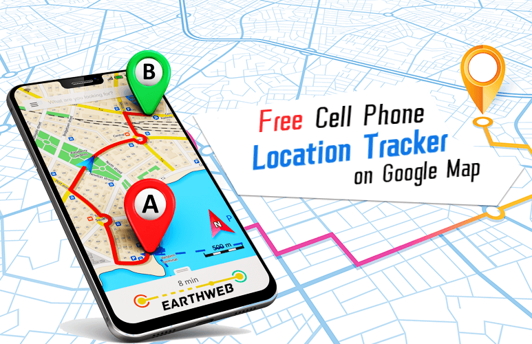 tracking cell phone locations for free on Google Maps