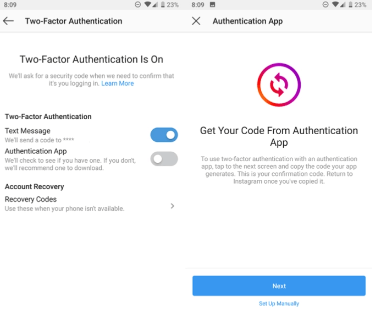 two-factor authentication