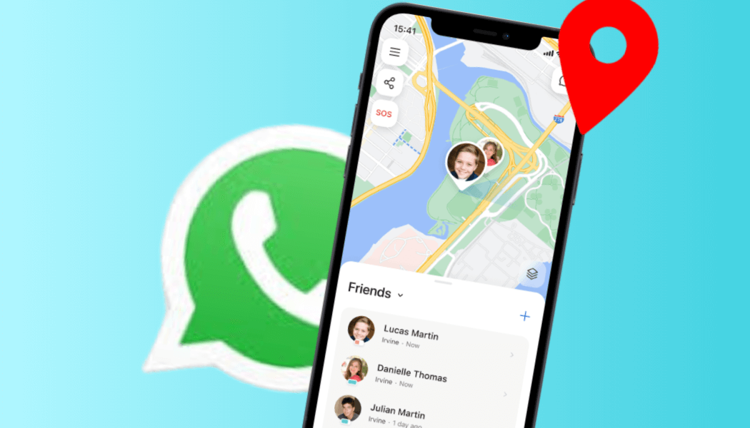 whatsapp location