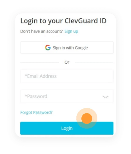 log in clevguard