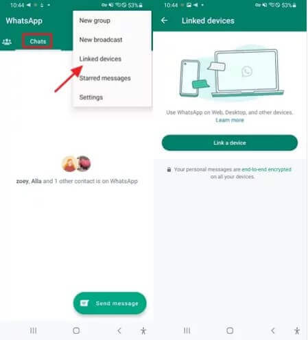 android-link-device