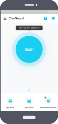 start scanning and detect spyware