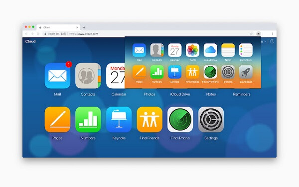 icloud dashboard