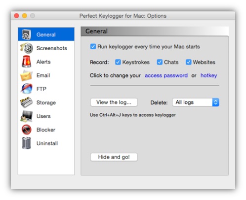 Perfect Keylogger for Mac